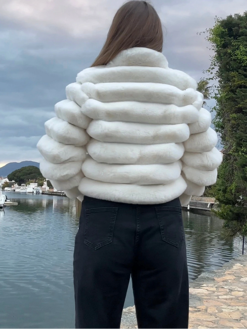 ABRIGO MICHELIN IVORY
