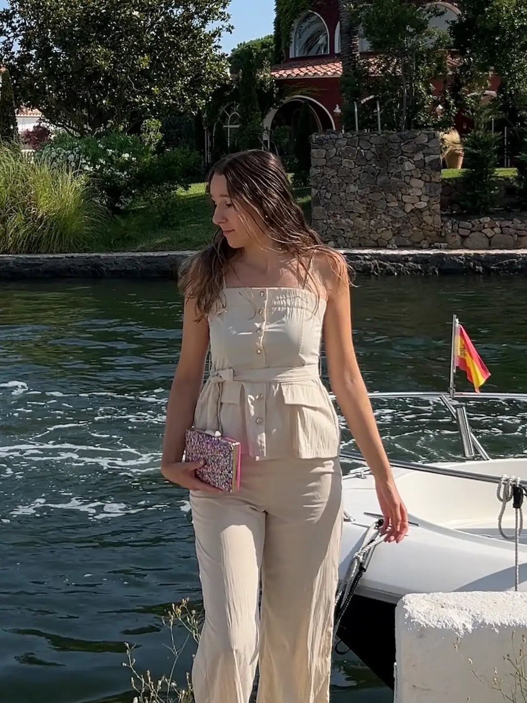 CONJUNTO BRUMA DORADA BEIGE