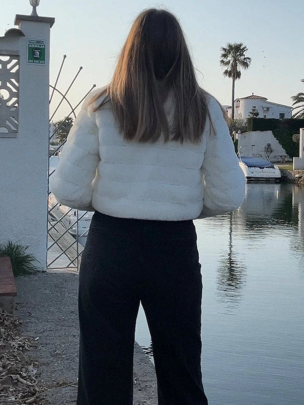 CHAQUETA CLOE BLANCO