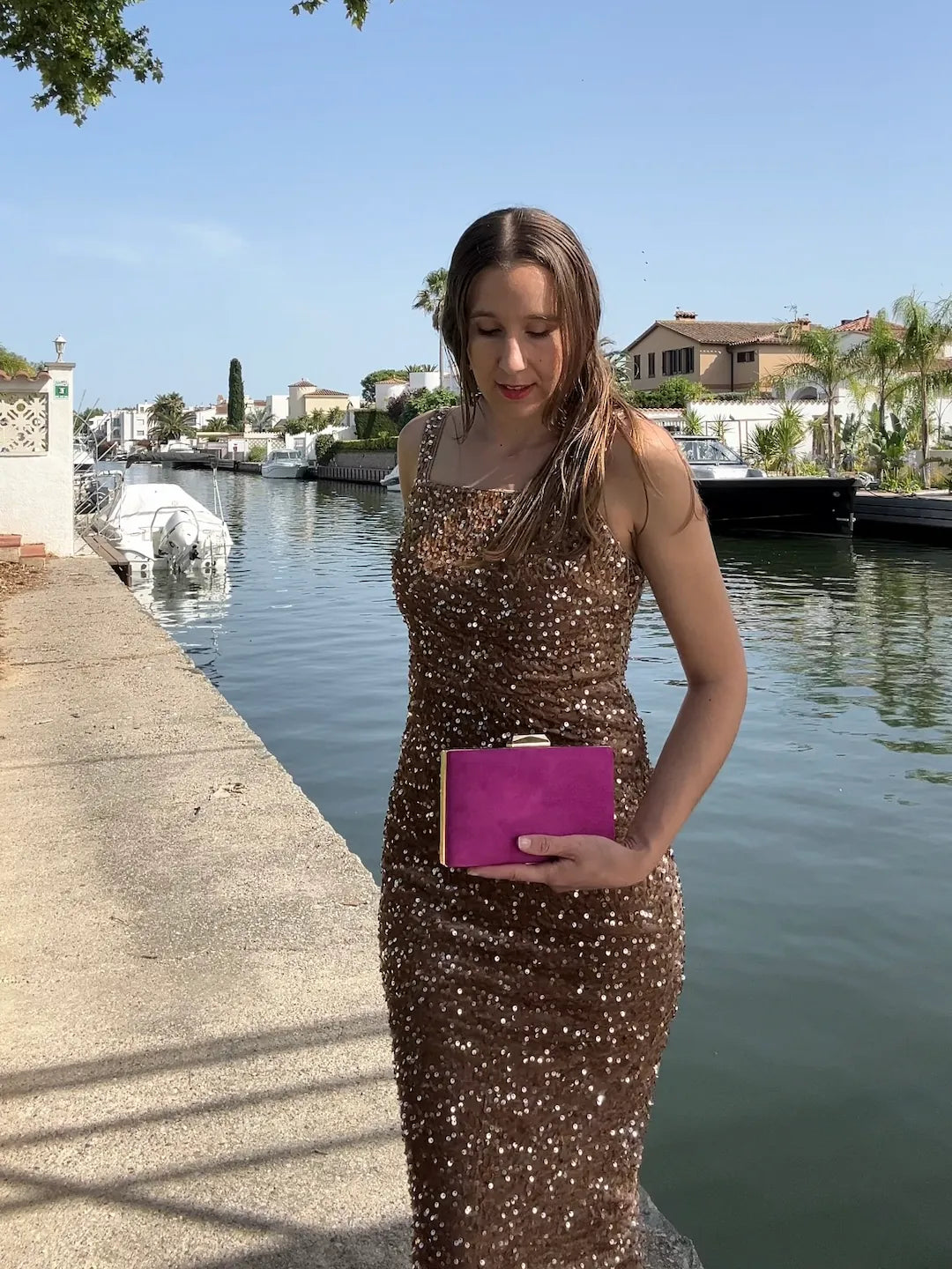 VESTIDO DESTELLO REAL