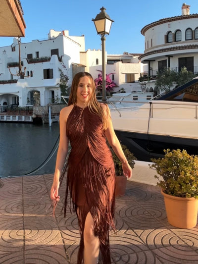 VESTIDO BRISA DE CHOCOLATE