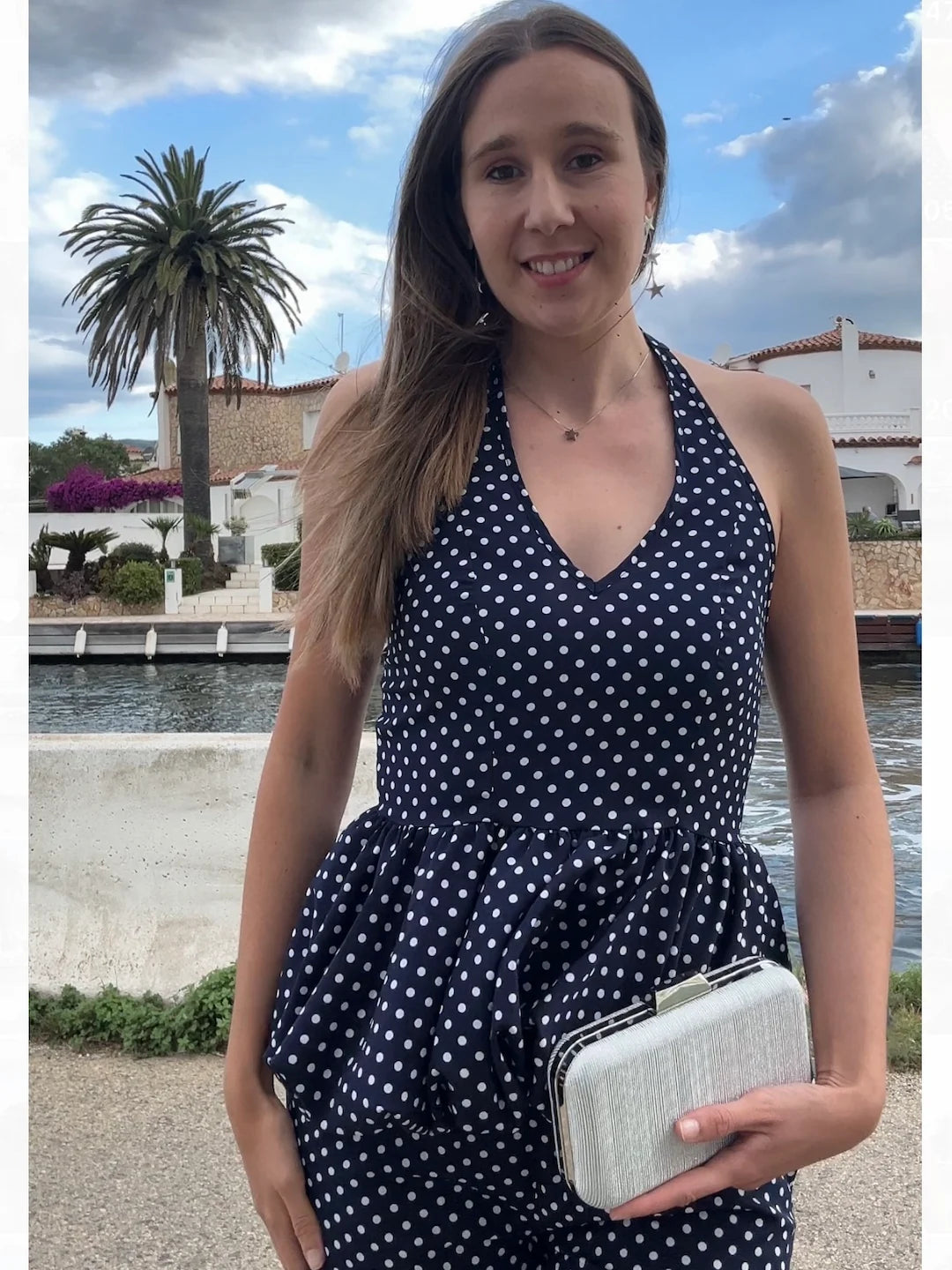 CLUTCH DESTELLO PLATEADO