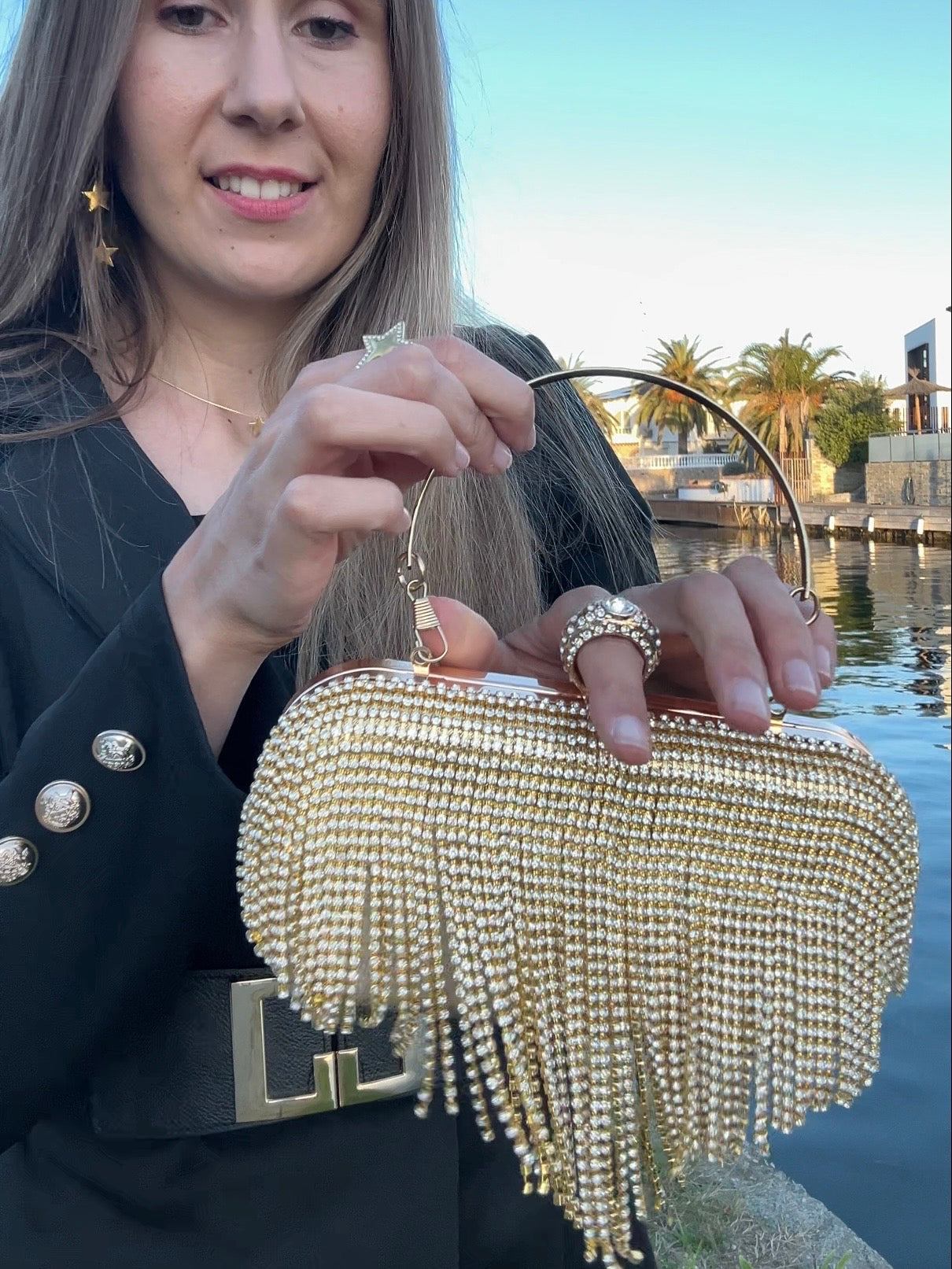 BOLSO IMPERIO DORADO