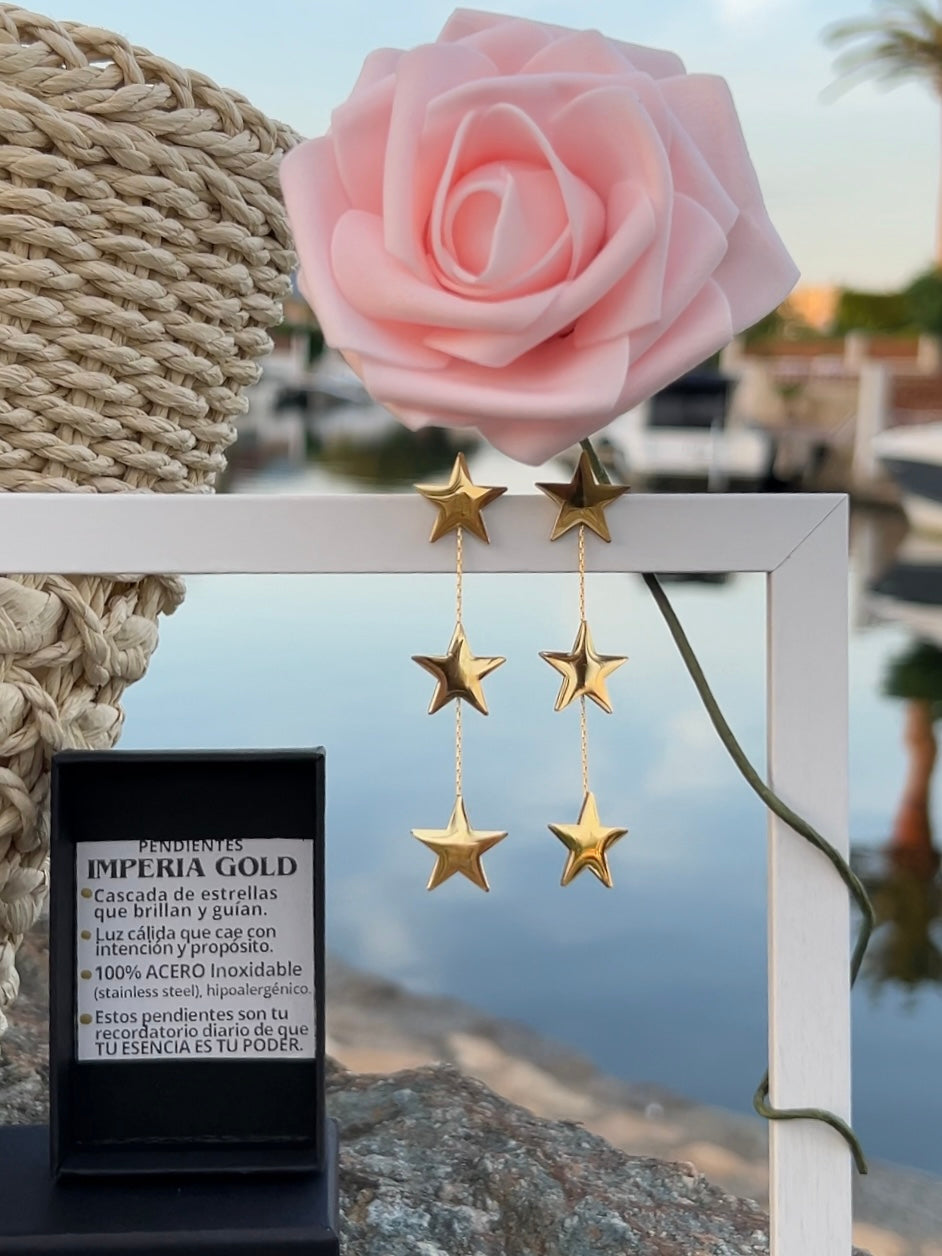 PENDIENTES IMPERIA GOLD