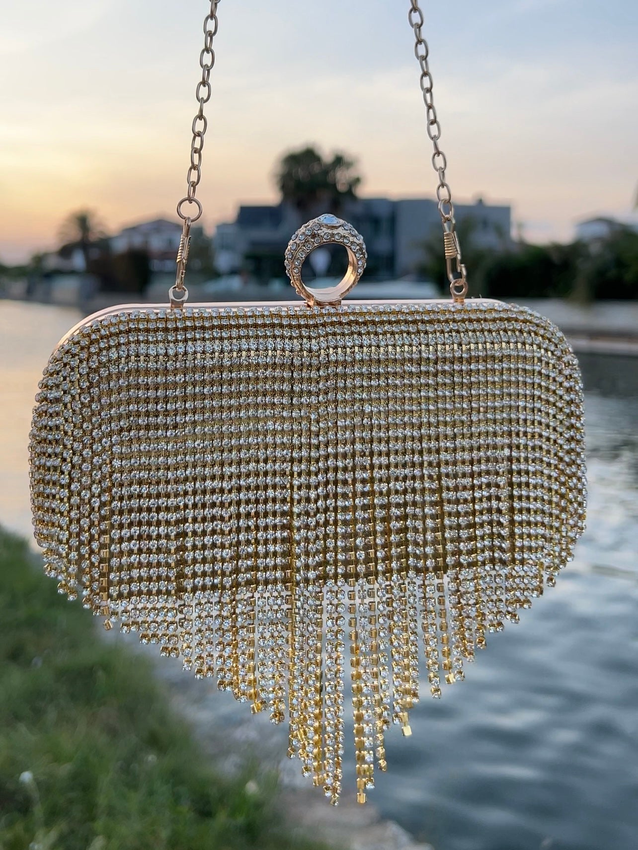 BOLSO IMPERIO DORADO