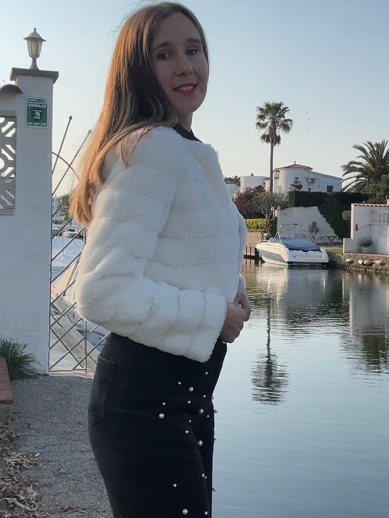 CHAQUETA CLOE BLANCO