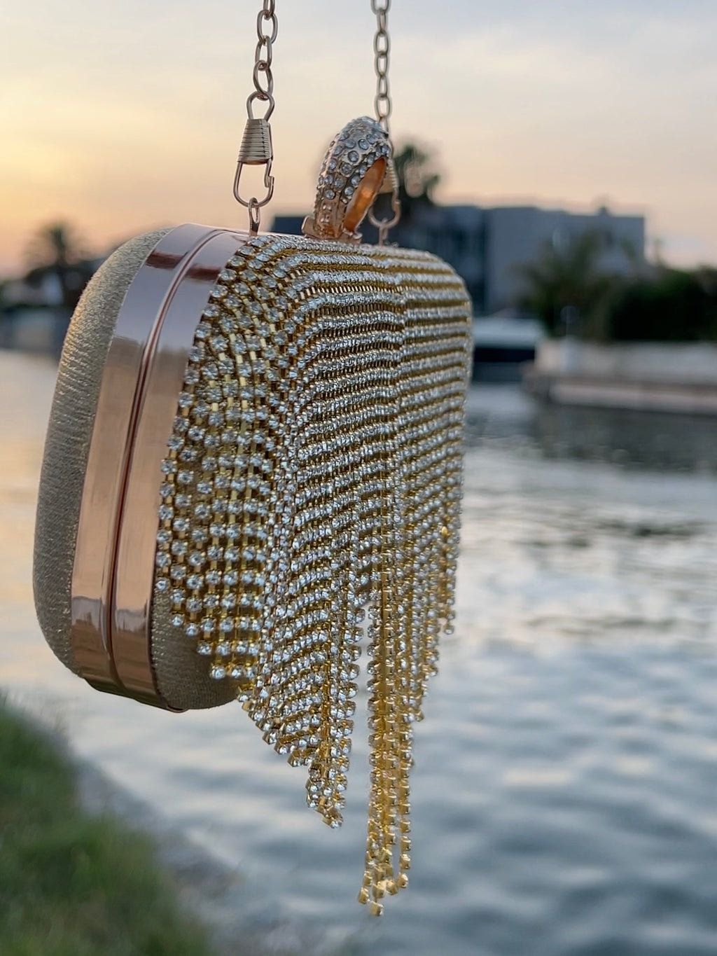 BOLSO REINA DORADA