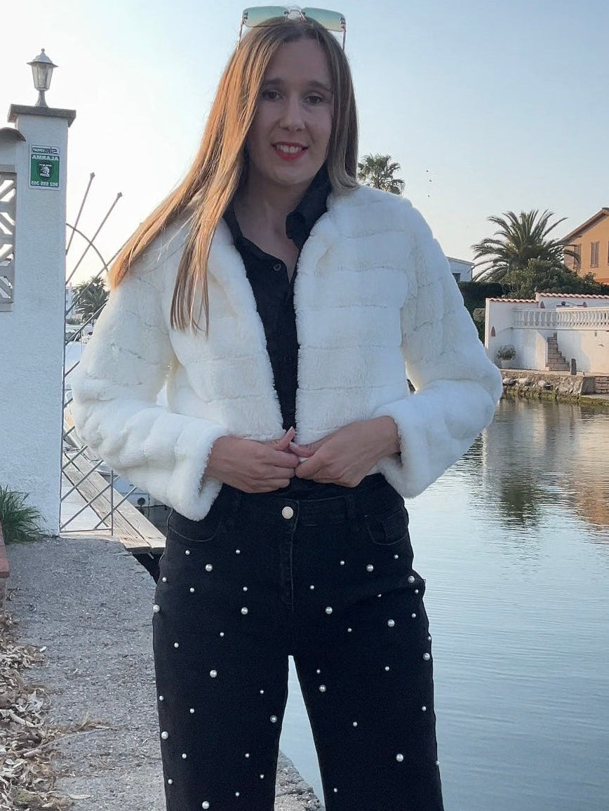 CHAQUETA CLOE BLANCO