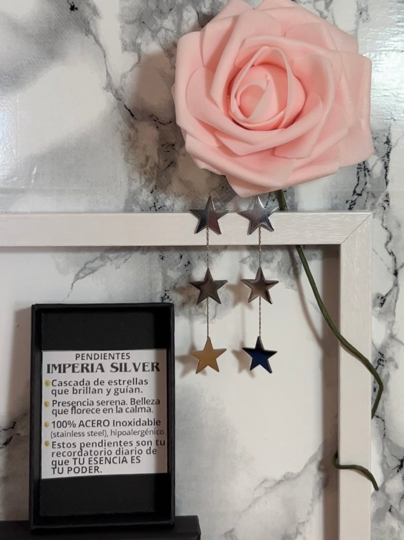 PENDIENTES IMPERIA SILVER