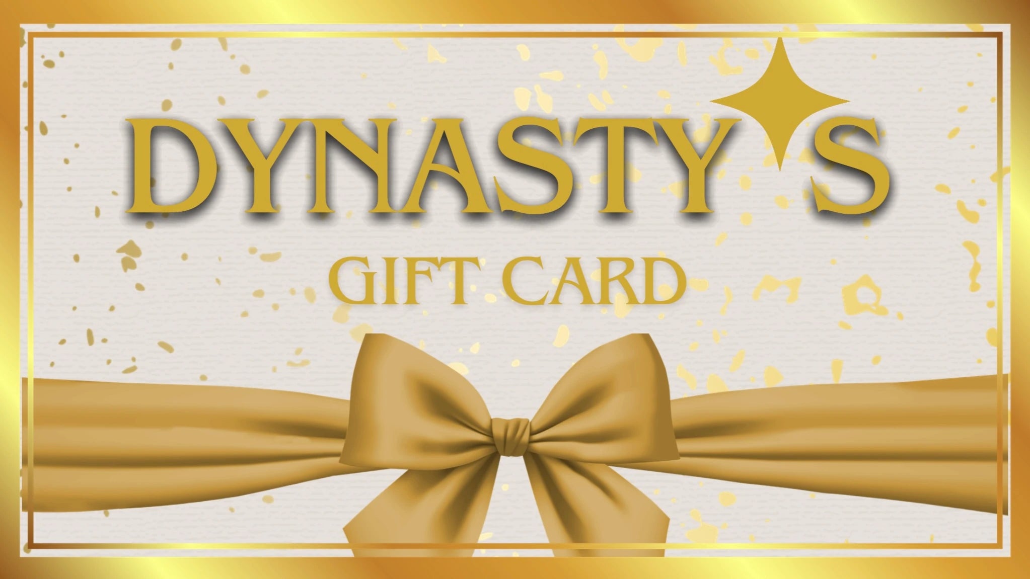 TARJETA REGALO DYNASTY‑S