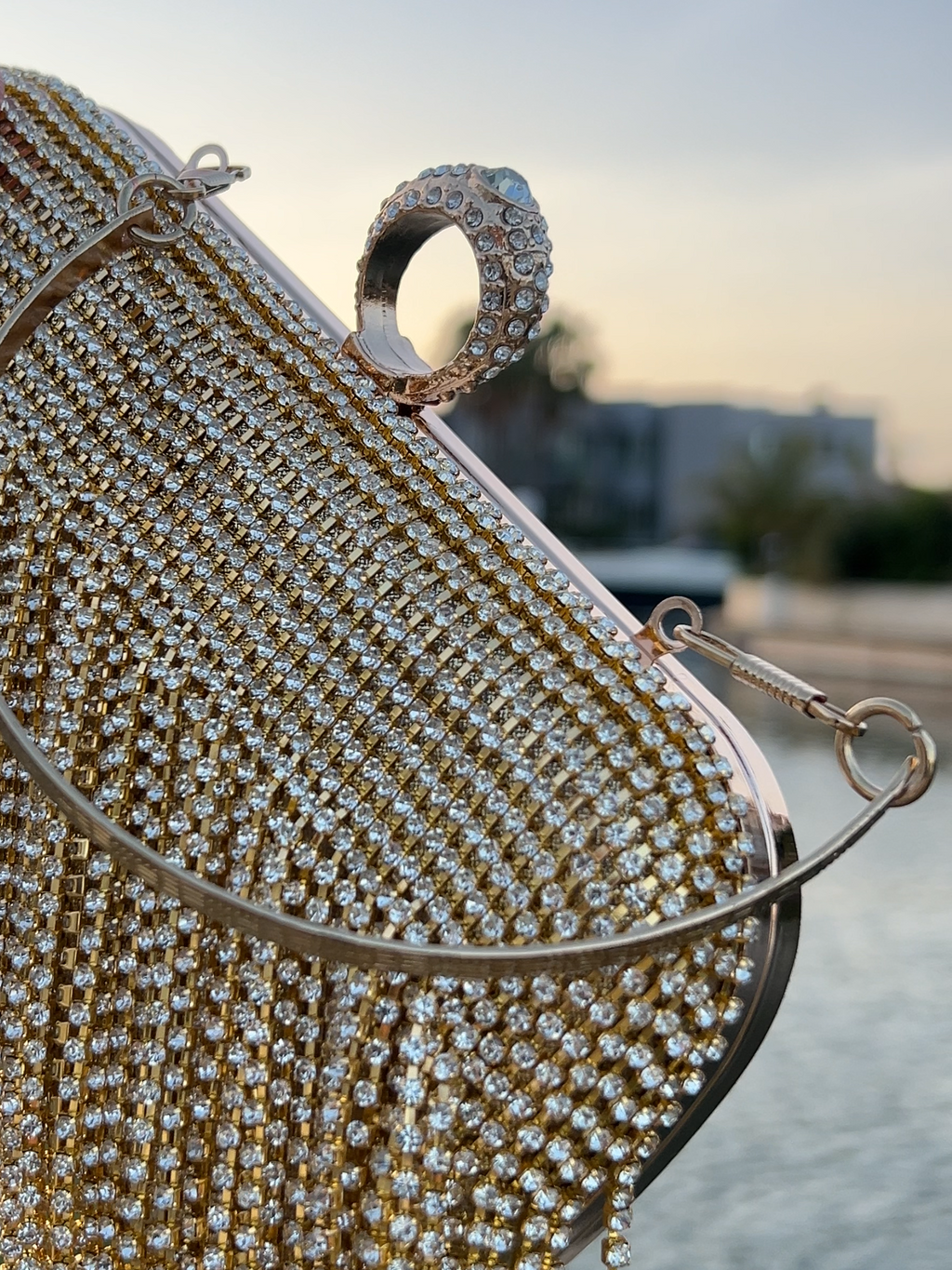 BOLSO IMPERIO DORADO