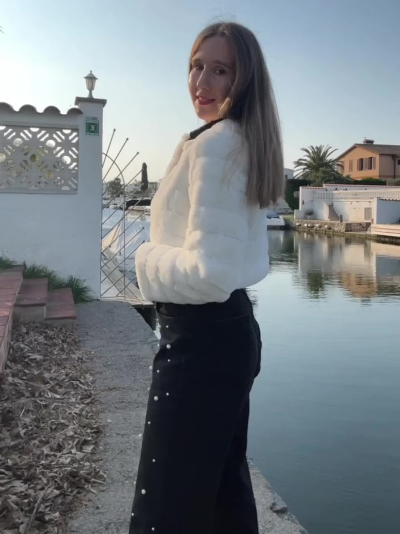 CHAQUETA CLOE BLANCO