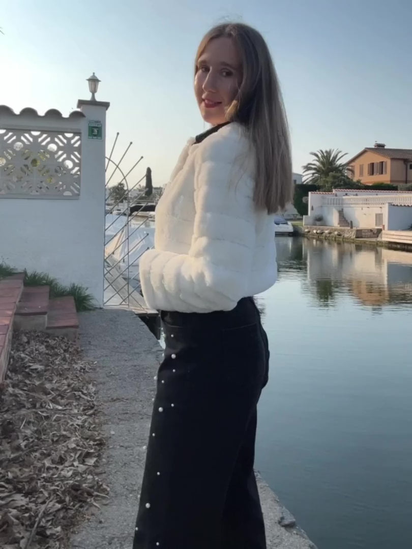CHAQUETA CLOE BLANCO
